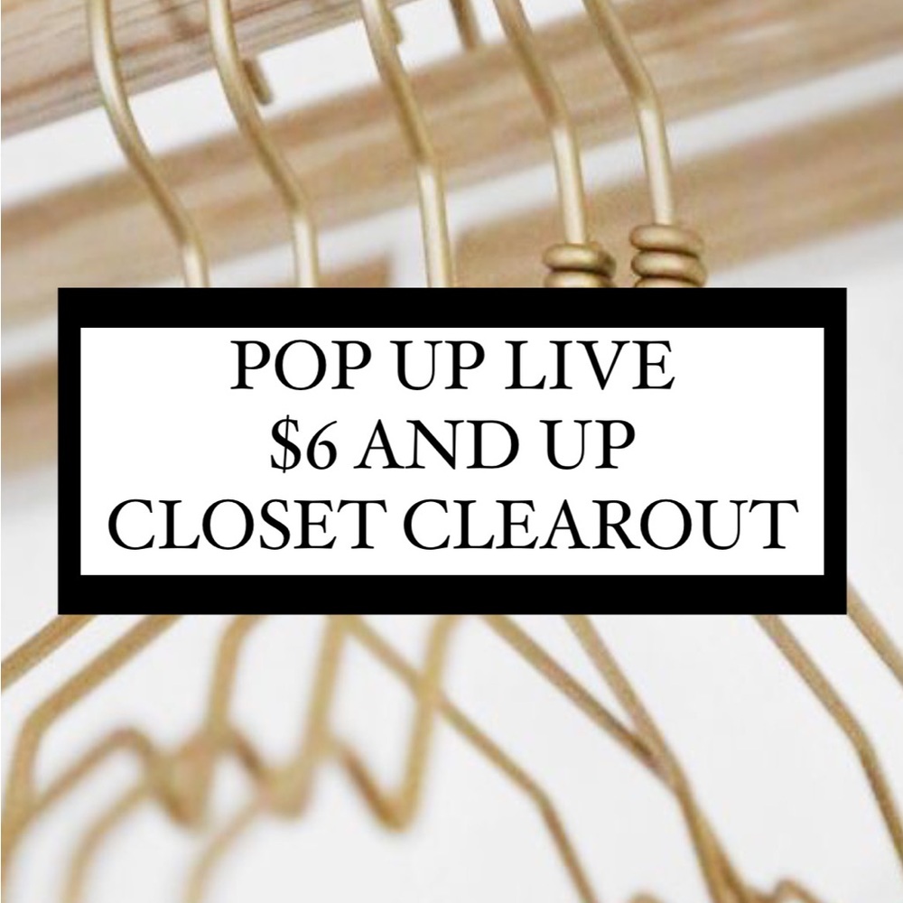 POP UP LIVE SELL TOGETHER HAPPENING NOW!!